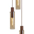 Brooks Slim Round Pendant 3 Light